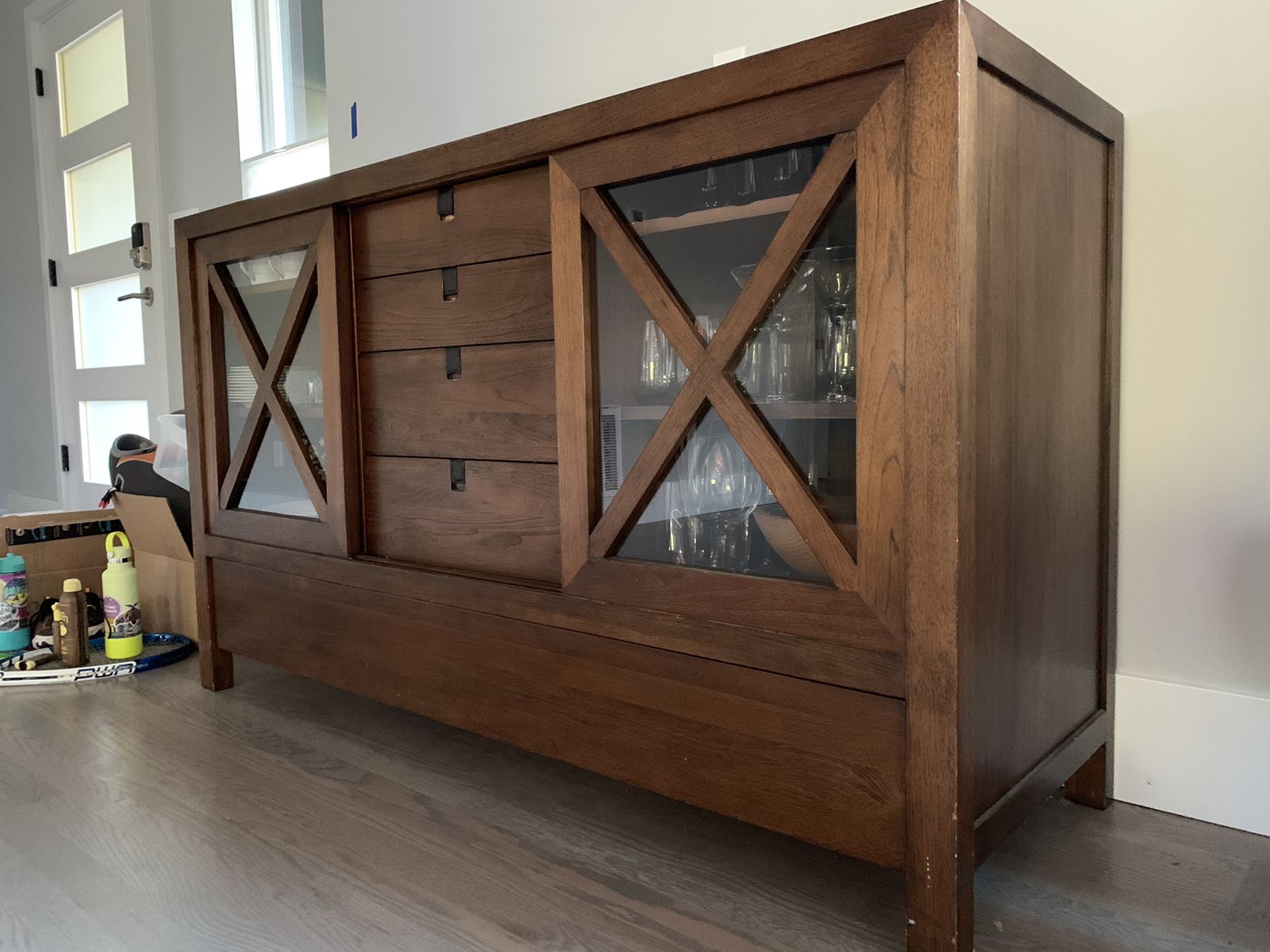 Pottery barn credenza