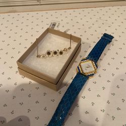 Watch and Ankle Bracelet