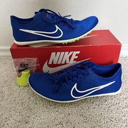 Nike Zoom Mamba 6 Track & Field Distance Spikes Racer Blue