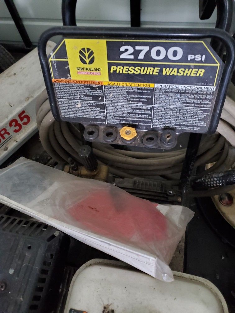 New Holland Pressure Washer