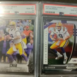 Burrow Rookies PSA 10 