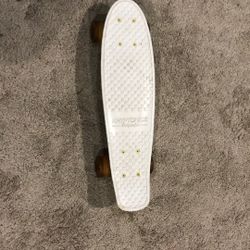 Yellow And White Skateboard