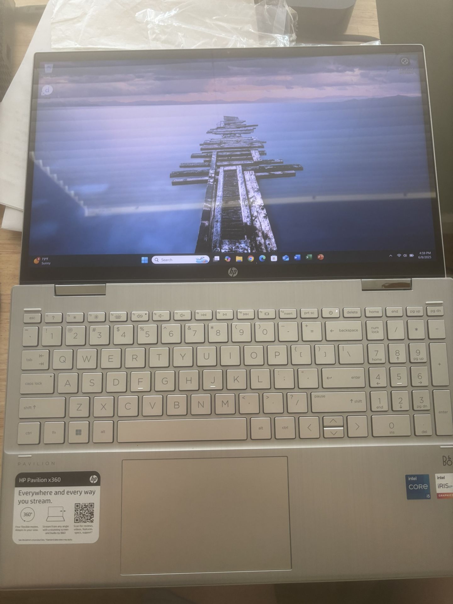 HP Pavillion X360 15 Inch 2-in-1 Touchscreen Laptop/tablet
