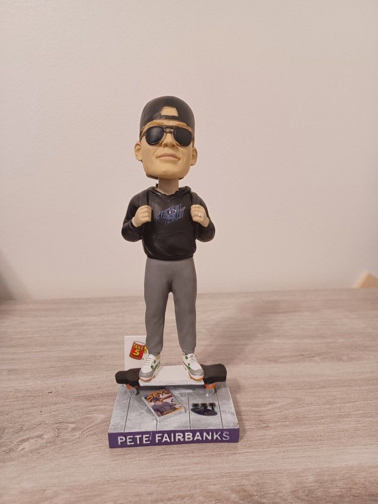 Pete Fairbanks EXCLUSIVE Tampa Bay Rays Bobblehead
