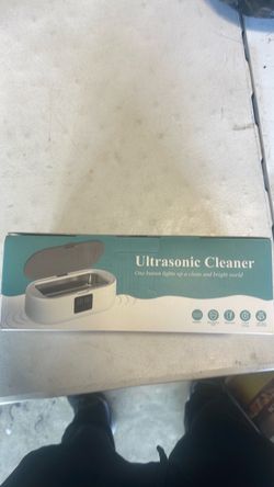 Ultrasonic Jewelry Cleaner in Box