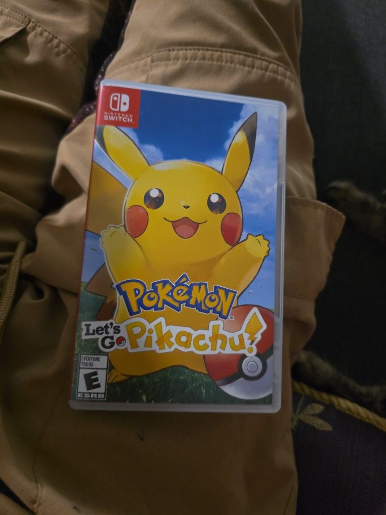 Pokemon Lets Go Pikachu