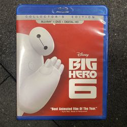 Big Hero 6 Blu-ray