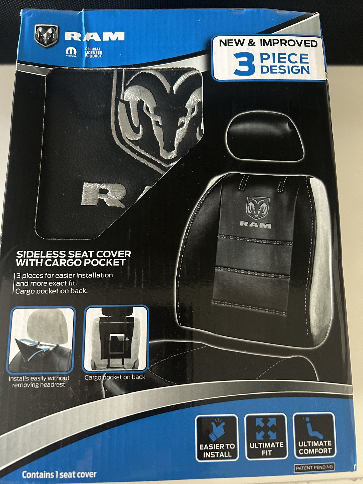 RAM 3-Piece Seat Cover