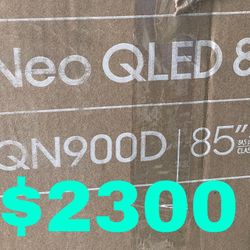 Samsung 85 8k 144Hz NEO QLED LED LCD TV top of the 8k line                       