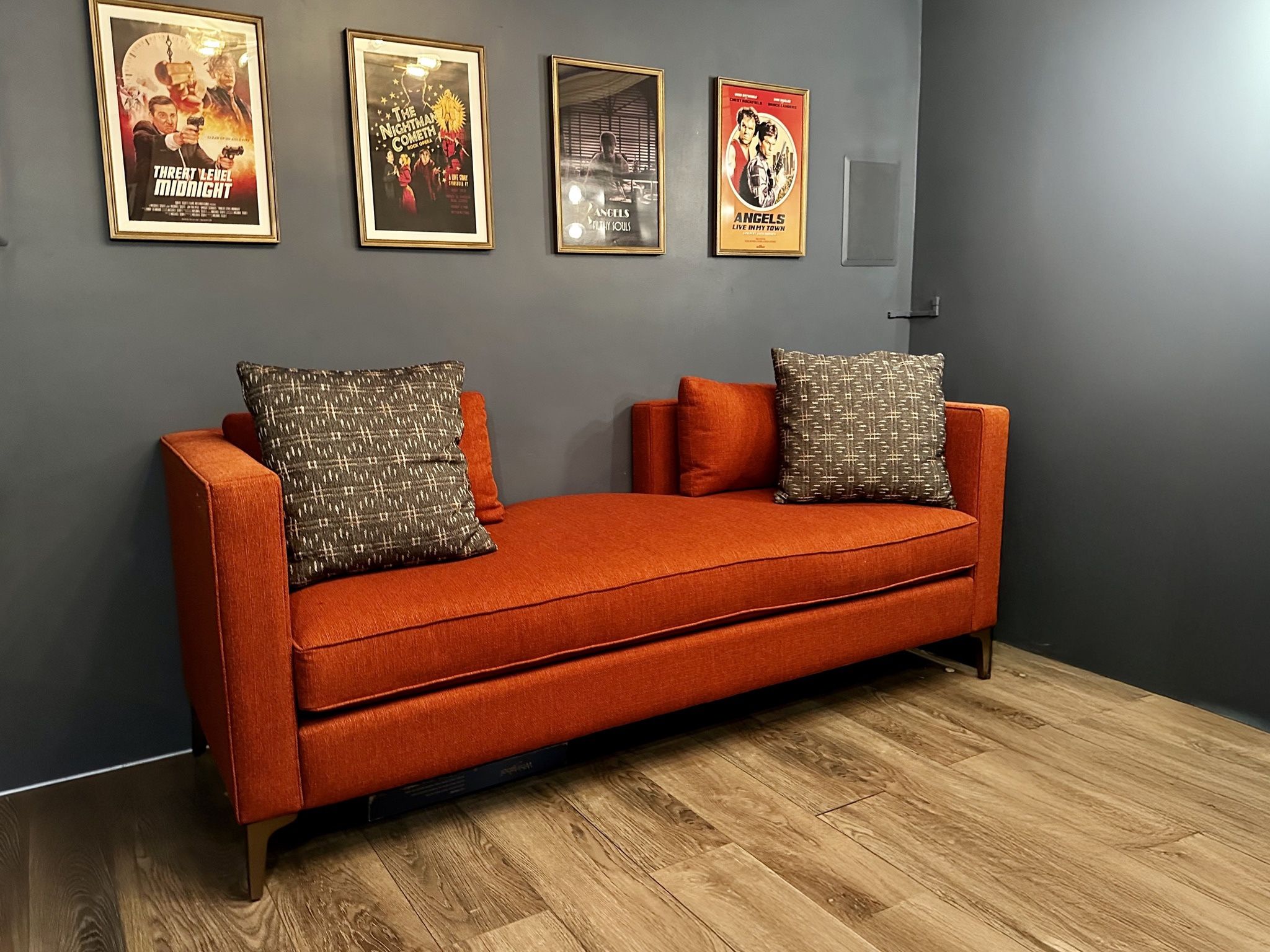 Red Chaise Lounge Daybed – Great Condition!