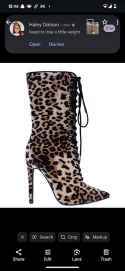 Liliana Leopard Boots