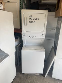 Ge Stackable Washer Dryer 