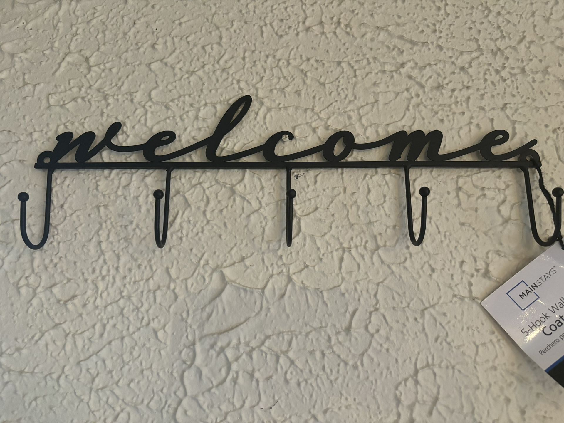 Welcome Coat Rack