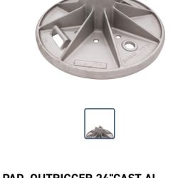 Solid Aluminum Outrigger Pad For Crane