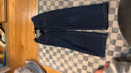 Gap high rise Stride Dark wash jeans