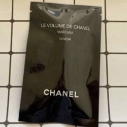 CHANEL LE VOLUME MASCARA MINI TRAVEL SIZE #10 NOIR/BLACK NEW IN FOIL POUCH
