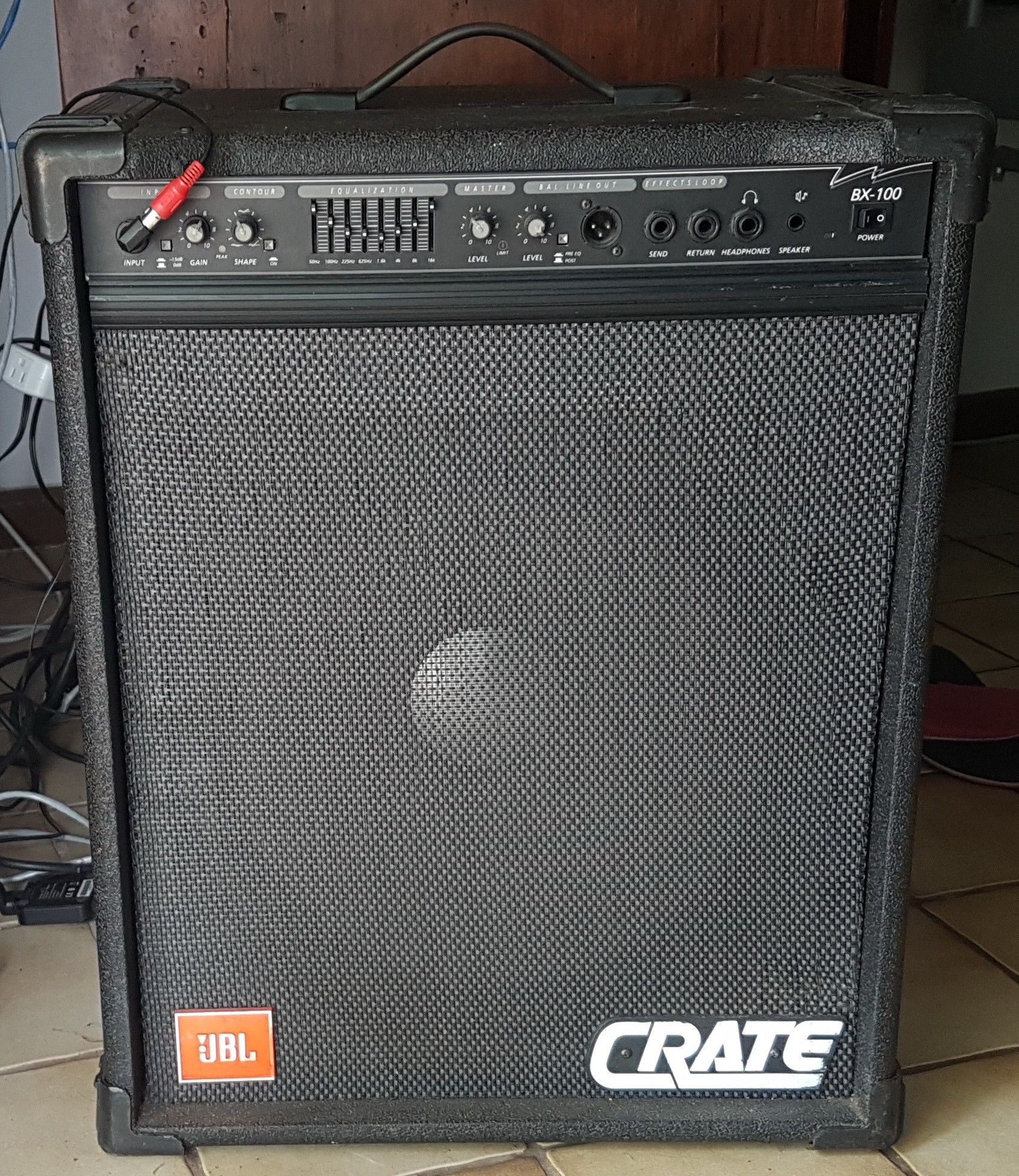 Crate BX-100 Bass Guitar Combo Amplifier with 15" JBL Speaker