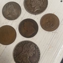 Different Old School Coins