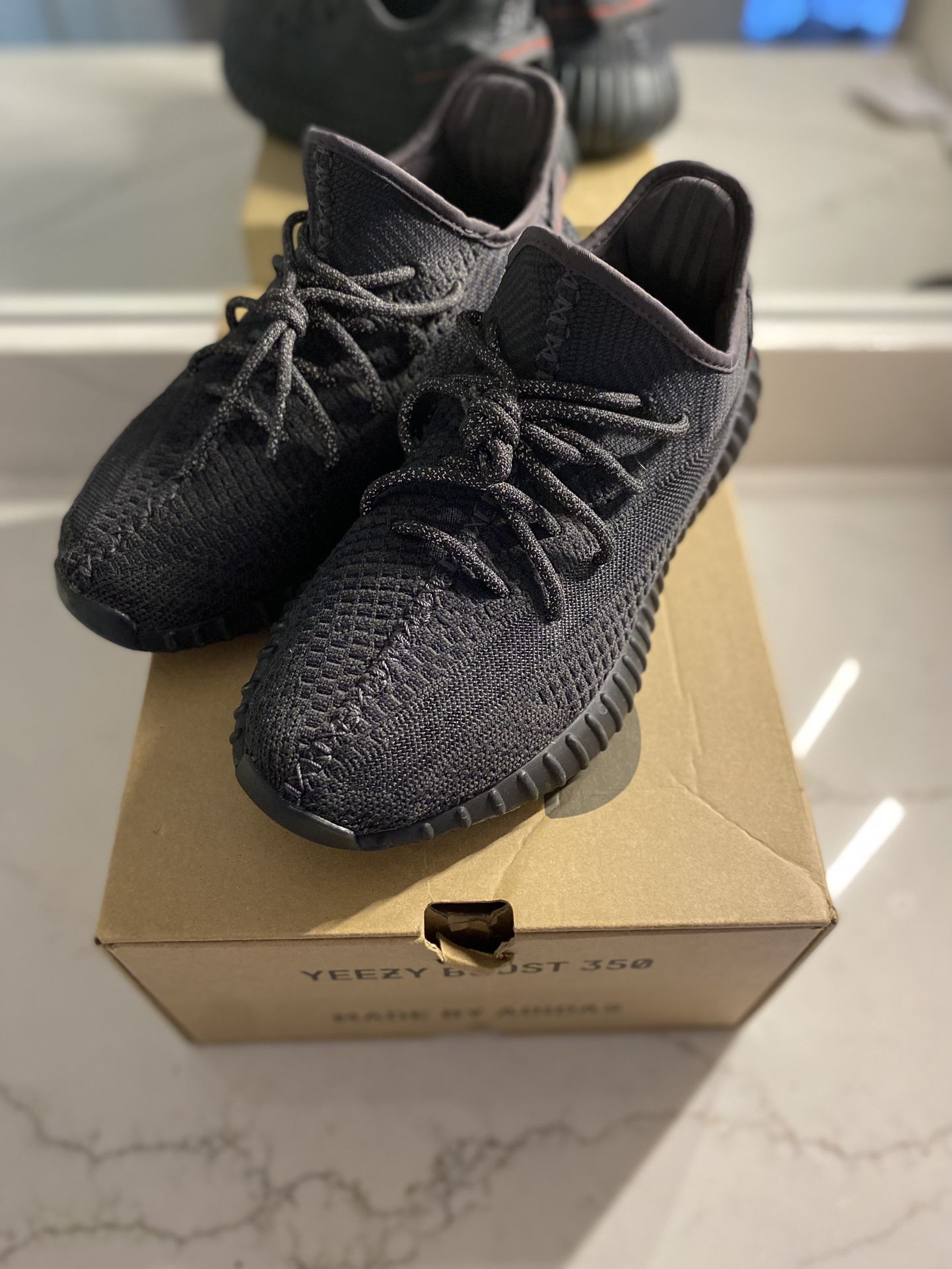 Adidas Yeezy Boost 350 V2 “Static Black” (Reflective)
