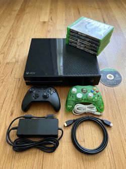 Microsoft Xbox One Console Bundle (Model 1540) – 2 Controllers + Games – Tested & Wiped