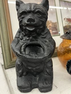 Hubley Cast Iron Bear Bank