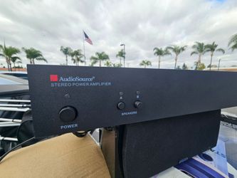 AudioSource Amp 100 2-Channel Stereo Power Amplifier Analog Tested Working