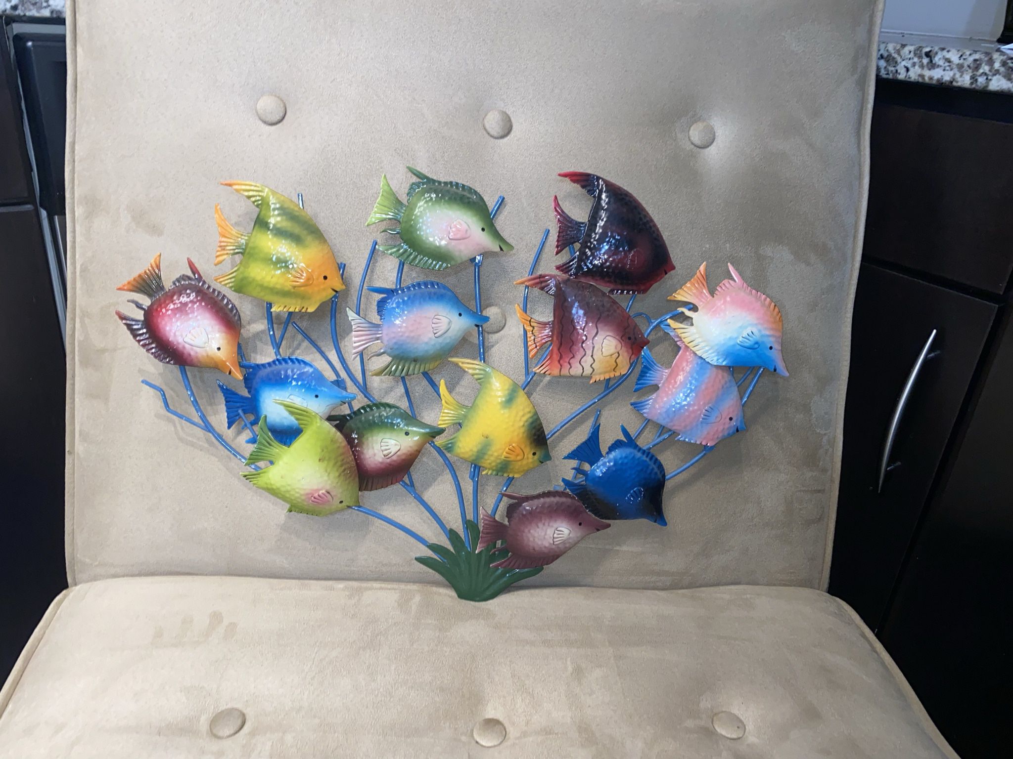 Metal Wall Decor Fish 3d About 20 Plus Years Taken Care Of