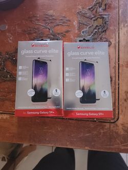 samsung galaxy s9+ glass screen protector. brand new. got 2 for 1