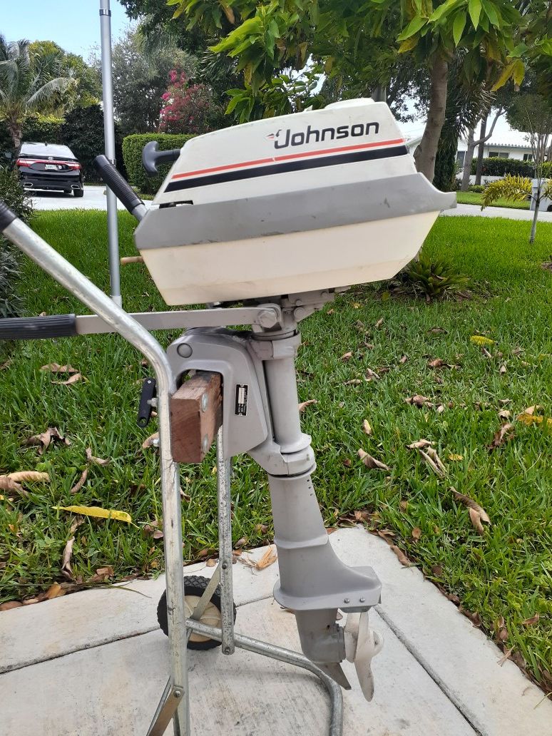Johnson 4 hp Outboard motor for Sale in Hillsboro Beach, FL OfferUp