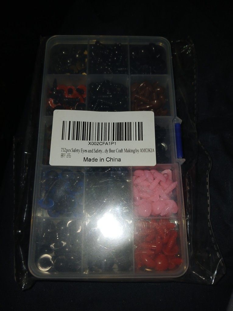 6-12mm and Nose with Washers for Animal Crochet