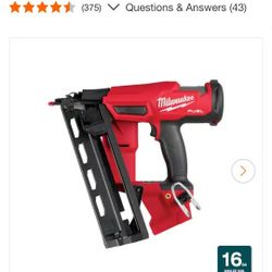 Milwaukee M18 Fuel Finish Nail Gun