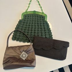 Lot Of 3 Vintage Purses