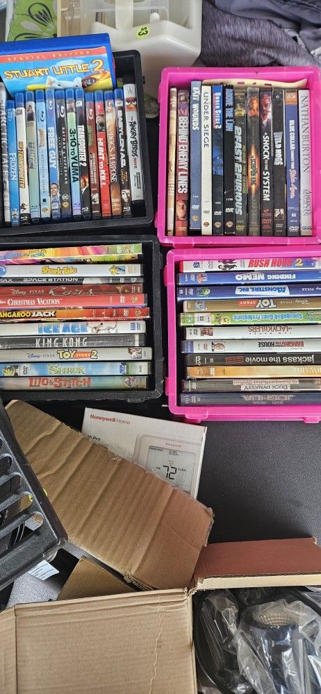 Assortment Of DVDs.  