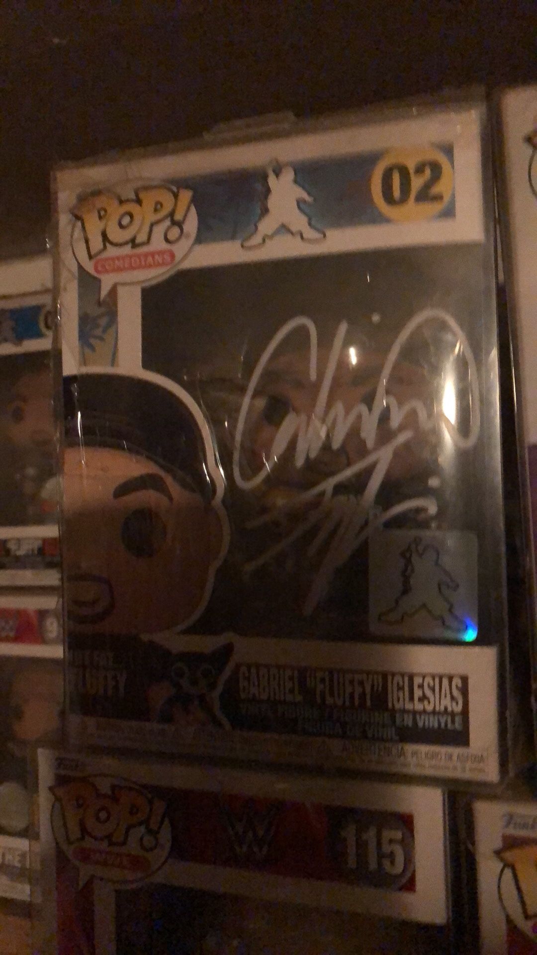 Gabriel Iglesias Autographed Funko Pop