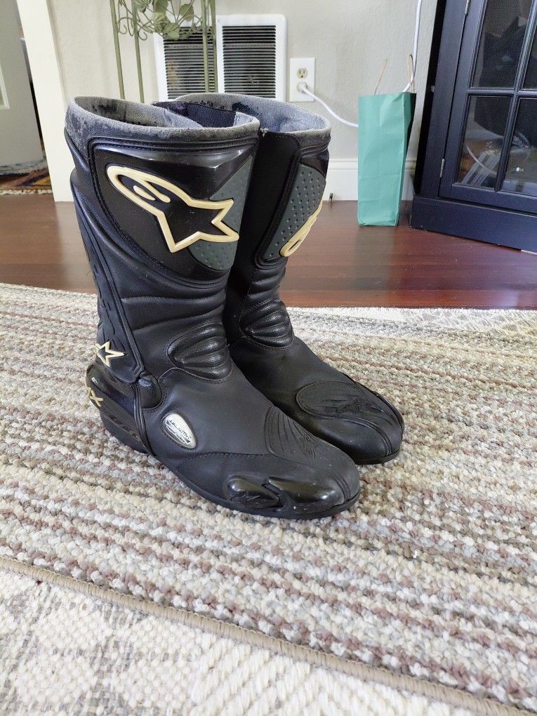 Alpinestar Motorcycle Boots Size 11.5/ 46