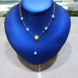 14k Pearl Chain