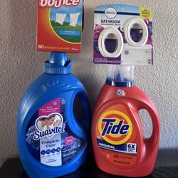 Tide 80oz & Suavitel Bundle 