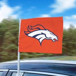 Denver Broncos Car Flag 