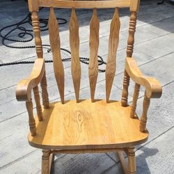 Wood Rocking Chair