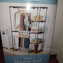 Whitmor Deluxe Double Rod Closet