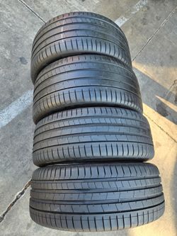 4.  PCS OF TIRES.  PIRELLI P ZERO RUN FLAT SIZE 245/40/20.  &   275/35/20