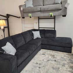 L Shaped Modular Dark Sectional Sofa With Chaise Only $39-$90 Down Payment
✅ 90 Days Same as Cash