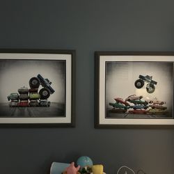 Framed Monster Truck Prints