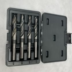 Matco Tools DB4HSL 4-Piece Large Hyper-Step High-Speed Drill Bit Set