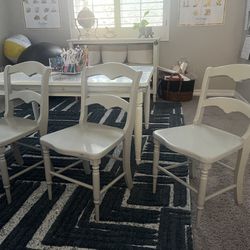 3 Pottery Barn Kids GREY Finley Play chairs