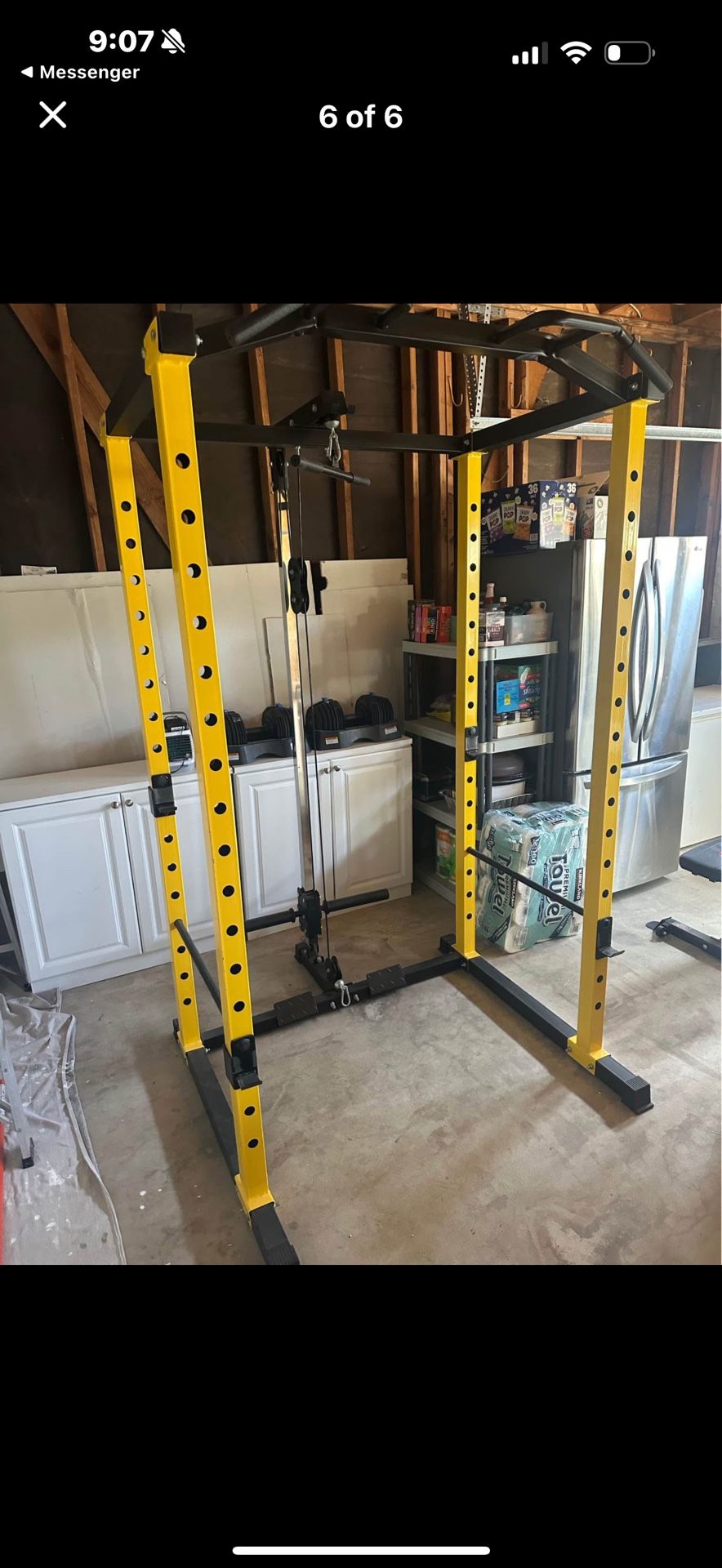 Power Cage With Pulley System