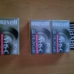 Maxwell VHS-C  TC-30 HGX Gold