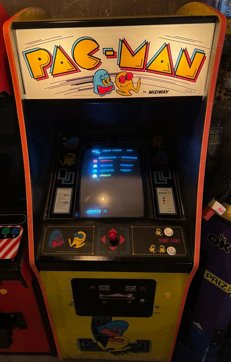 Pac Man by Midway Arcade Game