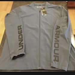 NWT MENS UNDER ARMOUR STORM XL TRACK JACKET 