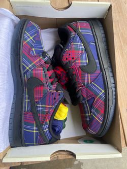 Nike SB Dunk Low Narduwar Red Black Mens Size 6